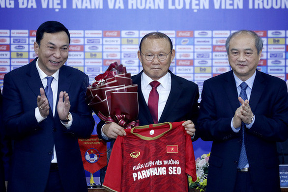 HLV Park Hang Seo có thể gắn bó với đội tuyển Việt Nam đến ngày 31.1.2023